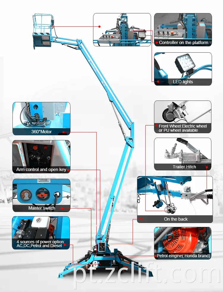 tracked boom lift